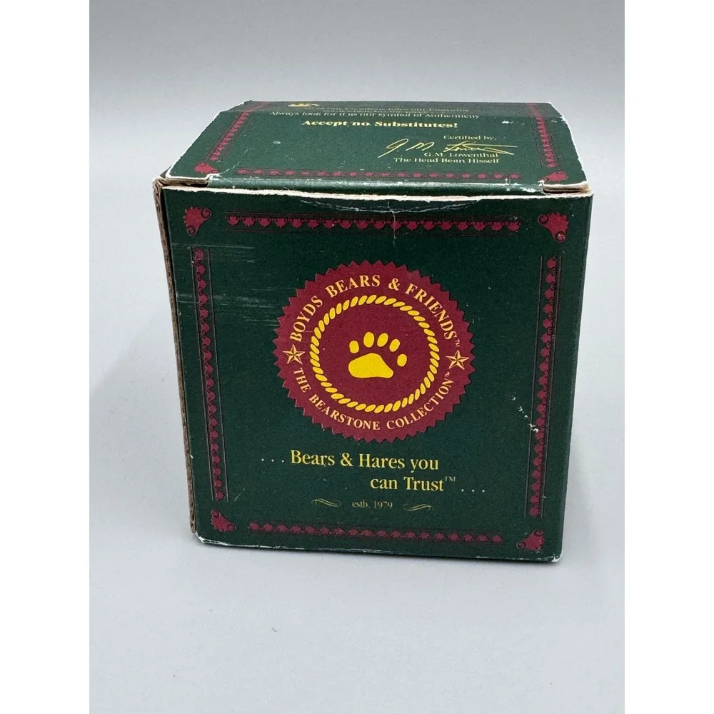 Boyds Bears & Friends Bailey The Wish List Figurine 2235 Vintage 1994 Boxed
